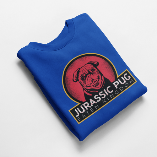 Ватирана блуза &amp;quot;Jurassic Pug&amp;quot; - 1