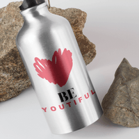 Метална бутилка "BeYoutiful" - small - 0 Метална бутилка "BeYoutiful" - small - 0