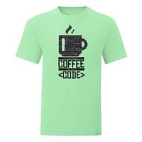 Мъжка тениска "Coffee Code" - small - 5