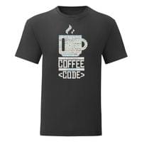 Мъжка тениска "Coffee Code" - small - 9