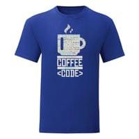 Мъжка тениска "Coffee Code" - small - 11