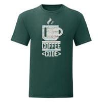 Мъжка тениска "Coffee Code" - small - 13
