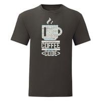 Мъжка тениска "Coffee Code" - small - 16
