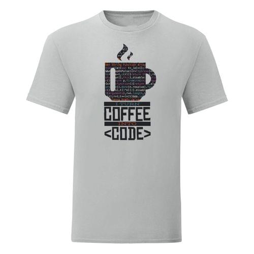 Мъжка тениска "Coffee Code" - 2