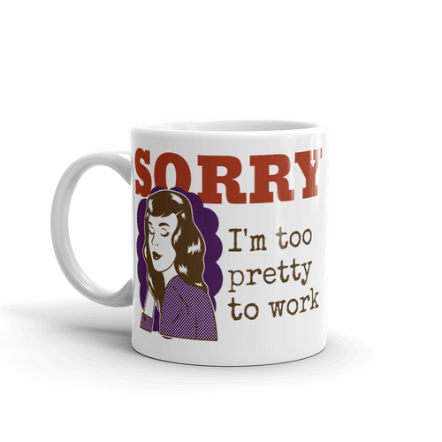 Чаша &amp;quot;Too Pretty To Work&amp;quot; - 1