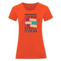 Дамска тениска "Re-enter Society" - small - 4