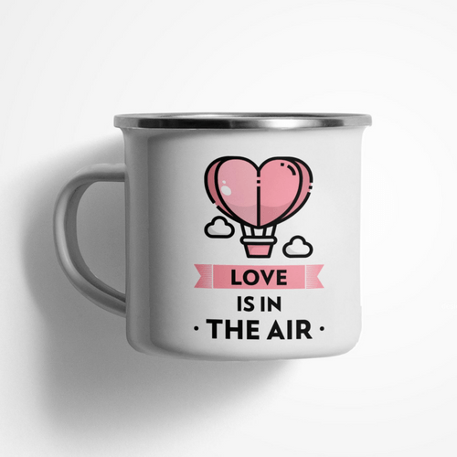 Емайлирано канче &amp;quot;Love Is In The Air&amp;quot; - 1