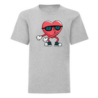 Тениска "Heart Flossing" (детска) - small - 6