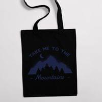 Eко чанта "Take Me To The Mountains" - small - 1