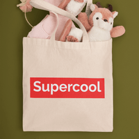 Eко чанта "Supercool" - small - 0