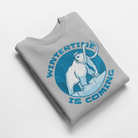 Ватирана блуза "Wintertime Is Coming" - small - 1