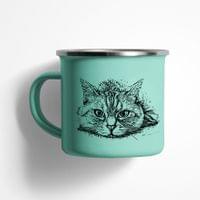 Емайлирано канче "Котарак" - small - 3
