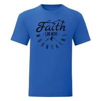 Тениска "Faith Can Move Mountains" (мъжка) - small - 15