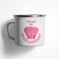 Емайлирано канче "Irrelephant" - small - 0