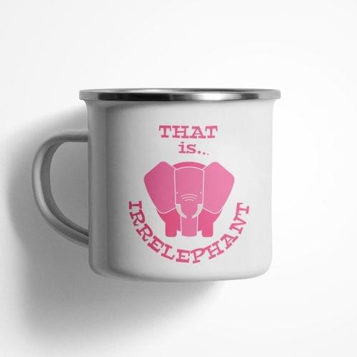 Емайлирано канче &amp;quot;Irrelephant&amp;quot; - 1