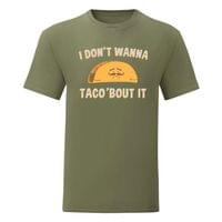 Тениска "Taco 'bout It" (мъжка) - small - 5