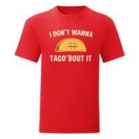 Тениска "Taco 'bout It" (мъжка) - small - 8
