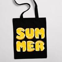 Eко чанта "Lemon Summer" - small - 2