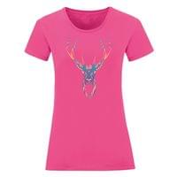 Дамска тениска "Trippy Deer" - small - 4
