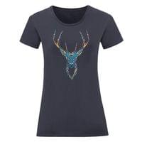 Дамска тениска "Trippy Deer" - small - 1