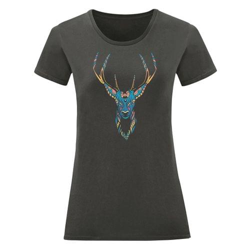 Дамска тениска &amp;quot;Trippy Deer&amp;quot; - 1