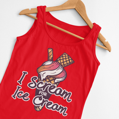Мъжки потник &amp;quot;Scream Ice Cream&amp;quot; - 1