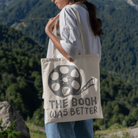 Eко чанта "The Book Was Better" - small - 0