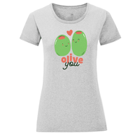 Тениска "Olive You" (дамска) - small - 3