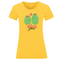 Тениска "Olive You" (дамска) - small - 6