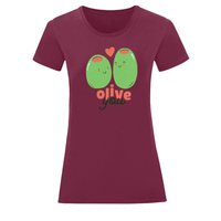 Тениска "Olive You" (дамска) - small - 2