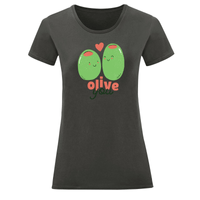 Тениска "Olive You" (дамска) - small - 16