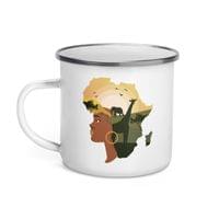 Емайлирано канче "Women of Africa" - small - 1