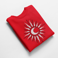 Ватирана блуза "Sun Moon" - small - 5