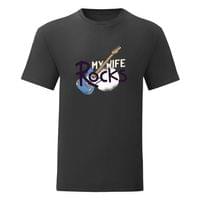 Тениска "My Wife Rocks" (мъжка) - small - 9