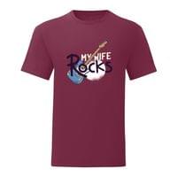 Тениска "My Wife Rocks" (мъжка) - small - 11