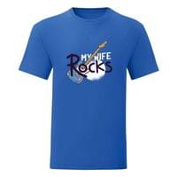 Тениска "My Wife Rocks" (мъжка) - small - 15