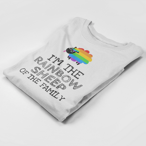 Мъжка блуза "Rainbow Shееp" - 2