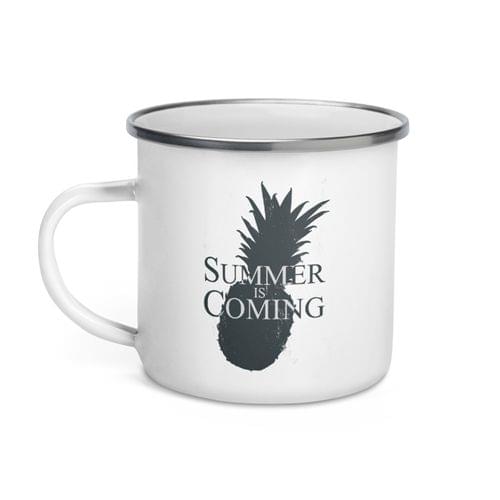 Емайлирано канче "Summer Is Coming" - 2