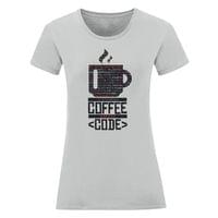 Дамска тениска "Coffee Code" - small - 0