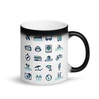 Магическа чаша "Travel Icons" - small - 2