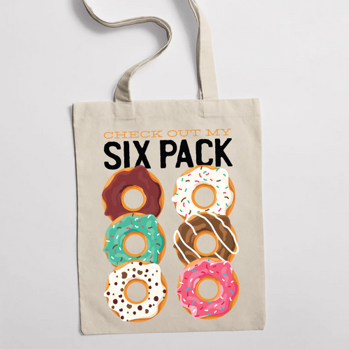 Eко чанта "Six Pack Donuts" - 2