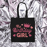 Eко чанта "Birthday Girl" - small - 0