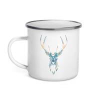 Емайлирано канче "Trippy Deer" - small - 1