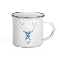 Емайлирано канче "Trippy Deer" - small - 3