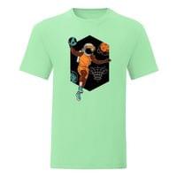 Мъжка тениска "Космически баскетбол" - small - 1