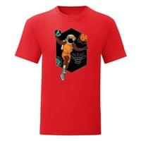 Мъжка тениска "Космически баскетбол" - small - 2