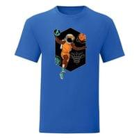 Мъжка тениска "Космически баскетбол" - small - 3