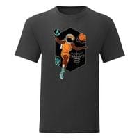 Мъжка тениска "Космически баскетбол" - small - 5