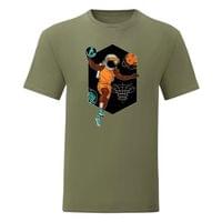 Мъжка тениска "Космически баскетбол" - small - 7