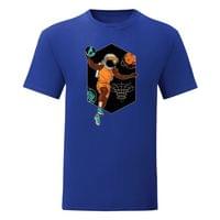 Мъжка тениска "Космически баскетбол" - small - 8